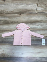 NEW Carter's Bear Hooded Knit Cardigan Pink sz 3m