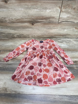 Picapino Fruit Print Dress Pink sz 3T