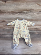 Disney Baby Winnie The Pooh Coverall Yellow sz Preemie