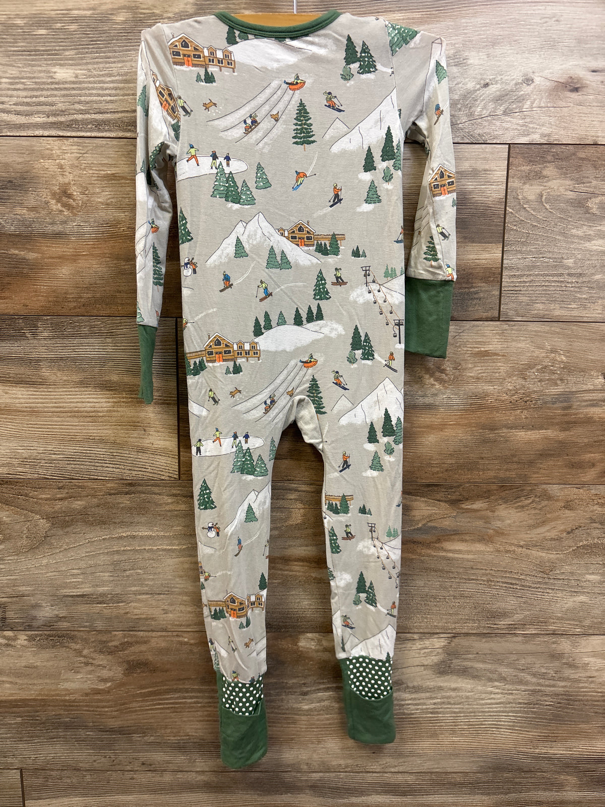 Angel Dear Bamboo Convertible Zip Sleeper Grey sz 18-24m