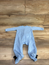 Disney Baby Mickey Mouse Sleeper Blue sz 3/6m