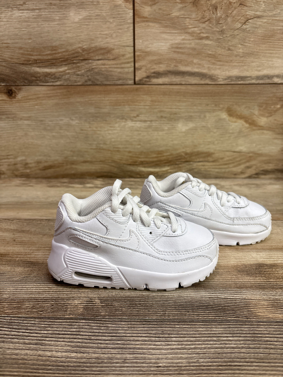 Nike Air Max 90 TD 'Triple White' Sneakers sz 9c