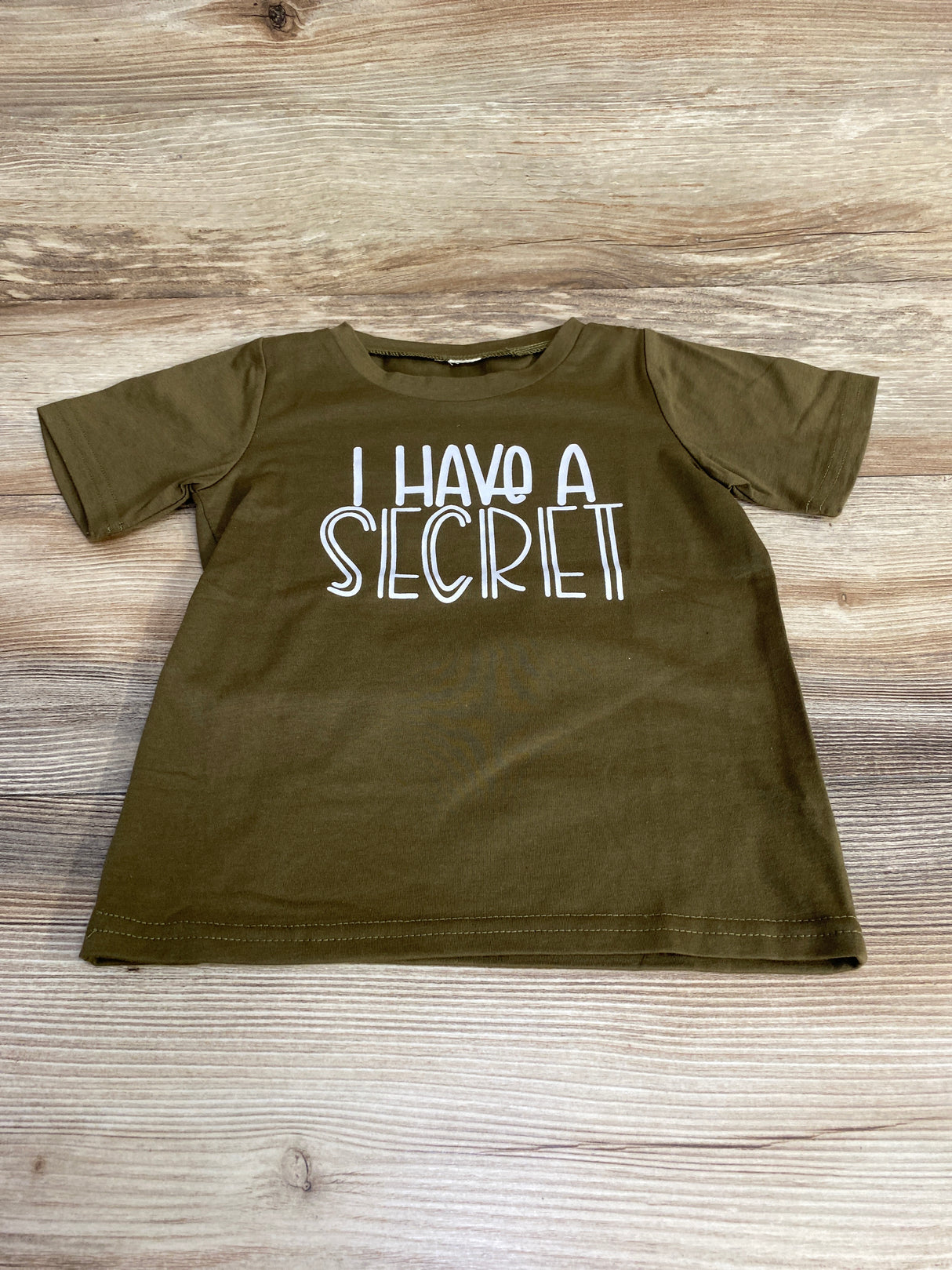 I Have A Secret Shirt Green sz 3T