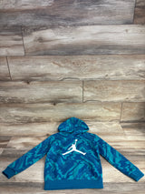 Jordan Pattern Pull Over Hoodie Blue sz 4T