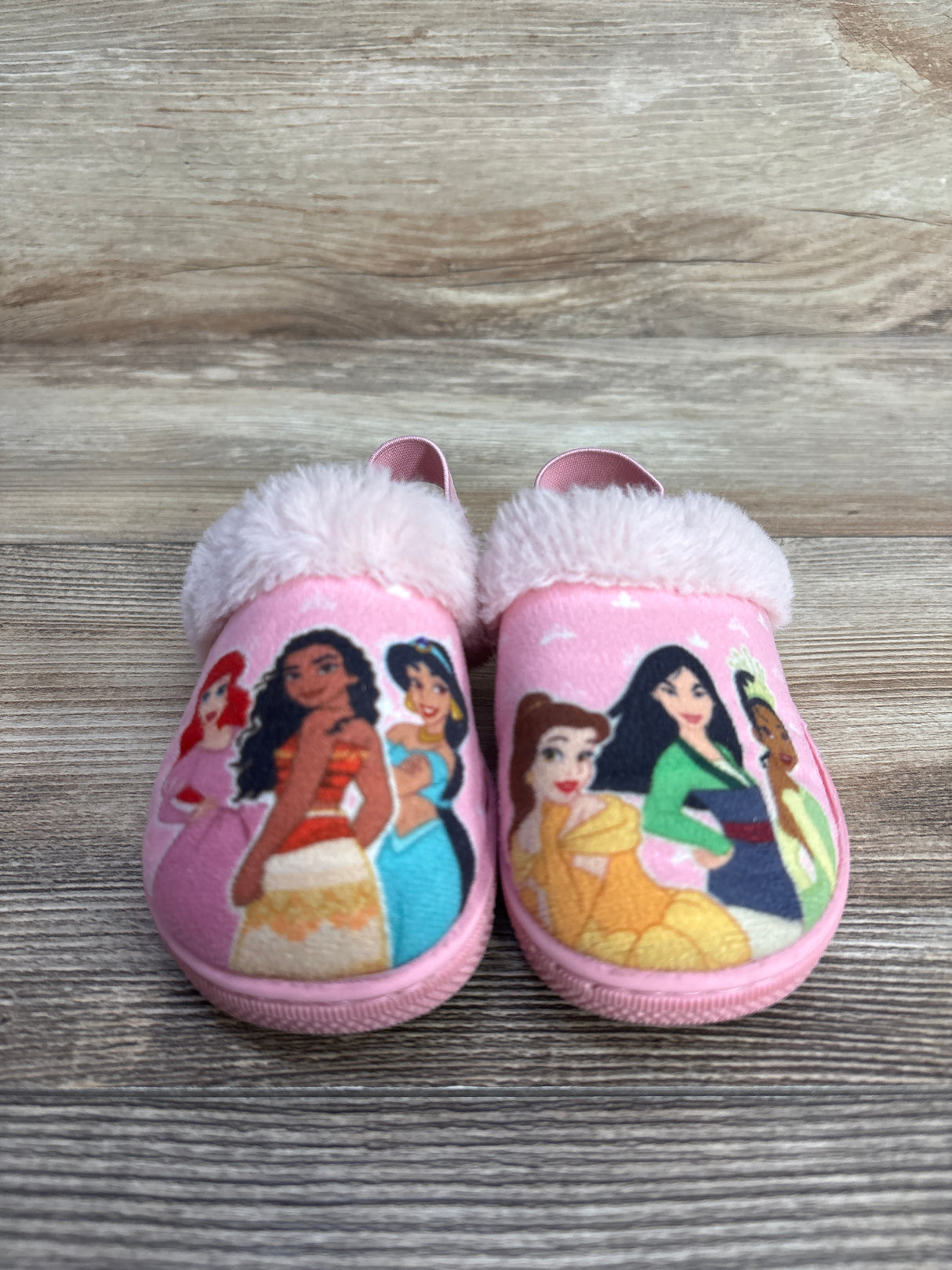 Ground Up Disney Princess Slippers Pink sz 7/8c