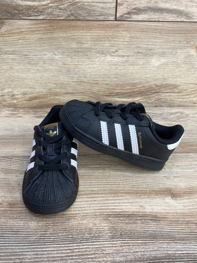 Adidas Superstar II Shoes Black/Cloud White sz 8c - Me n Mommy To Be