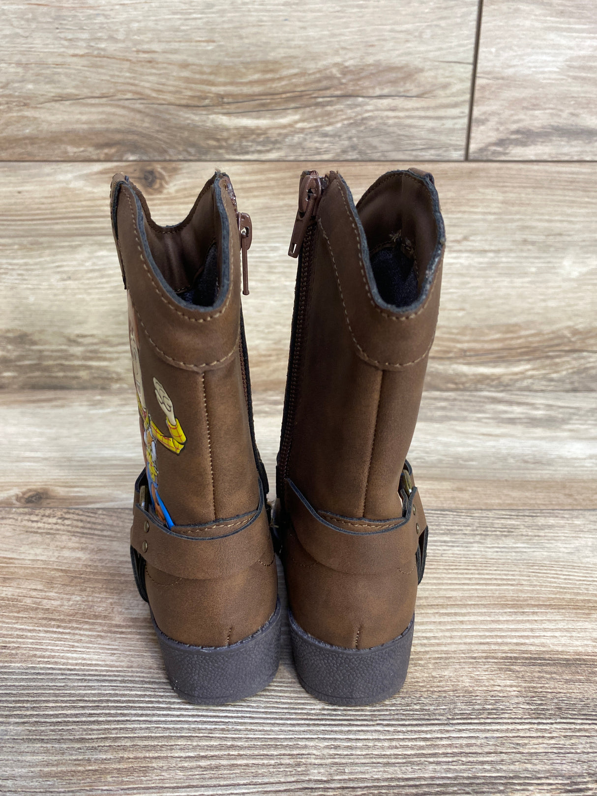 Disney Pixar Toy Story Woody Cowboy Boots Brown sz 7c