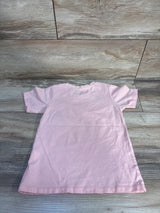 Embroidered Giraffe Shirt Light Pink sz 5T