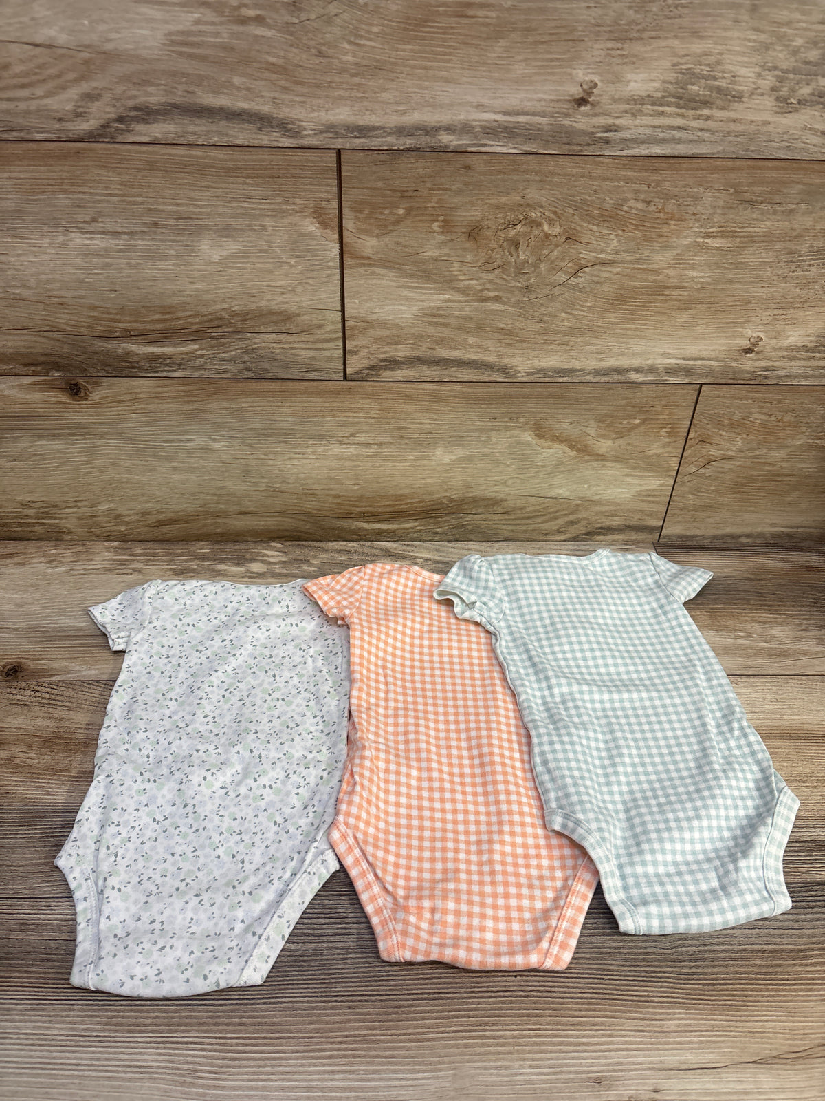Carter's 3pk Bodysuit Set White sz 6m