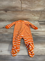 Just One You Striped Pumpkin Blanket Sleeper Orange sz 6m - Me n Mommy To Be