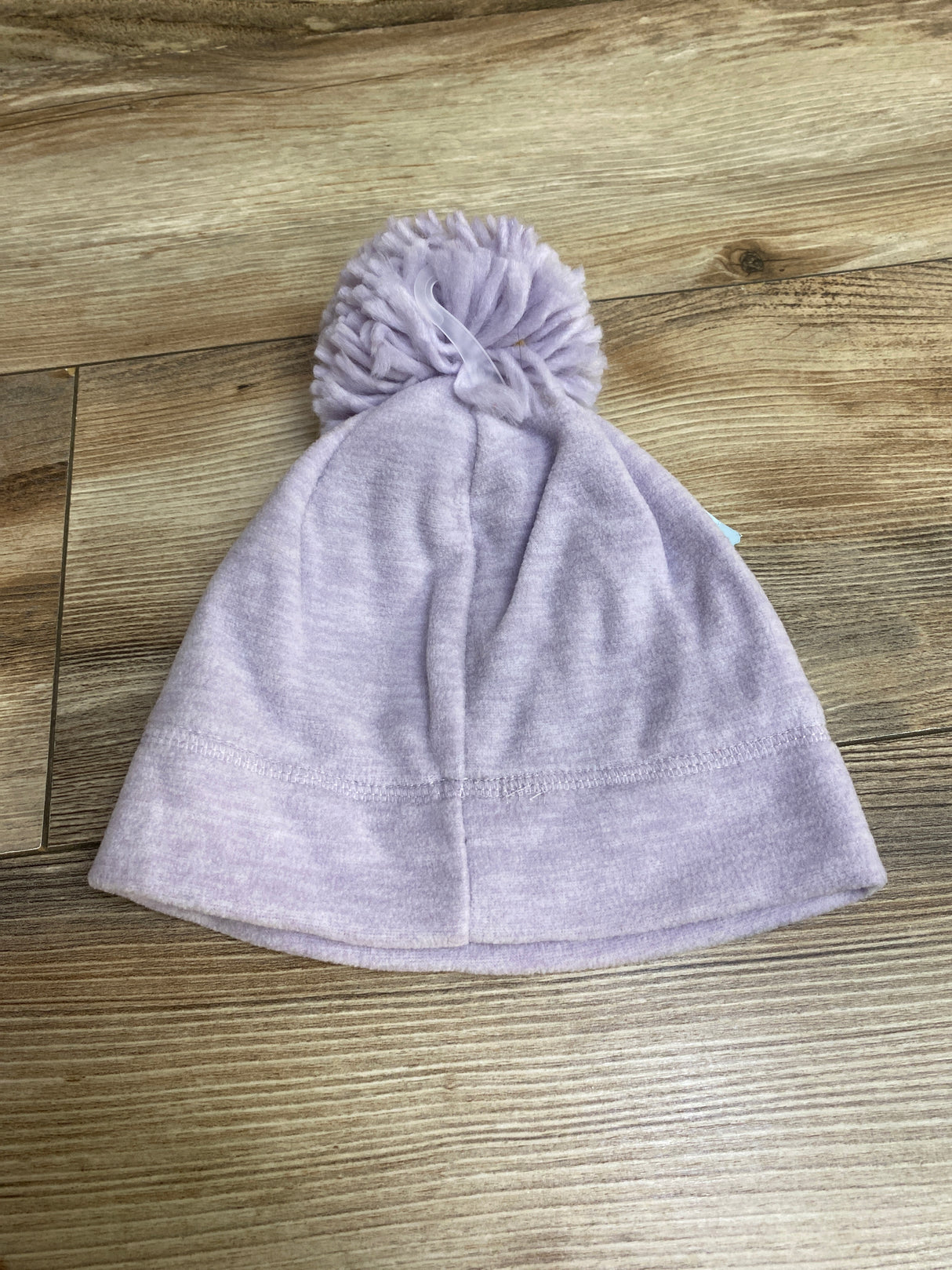 NEW Cat & Jack Fleece Pom Pom Beanie Purple sz 12-24m