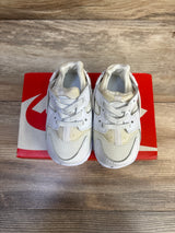 NEW Nike Huarache Run TD 'White' Sneakers sz 4c