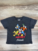 Disney Junior Mickey & Friends Waffle Knit Shirt Grey sz 24m