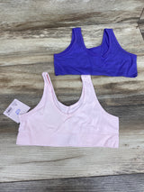 NEW More Than Magic 2pk Seamless Bras Pink/Purple sz XL
