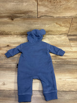 Baby Gap x Disney Mickey Mouse Hooded Coverall Blue sz 0-3m