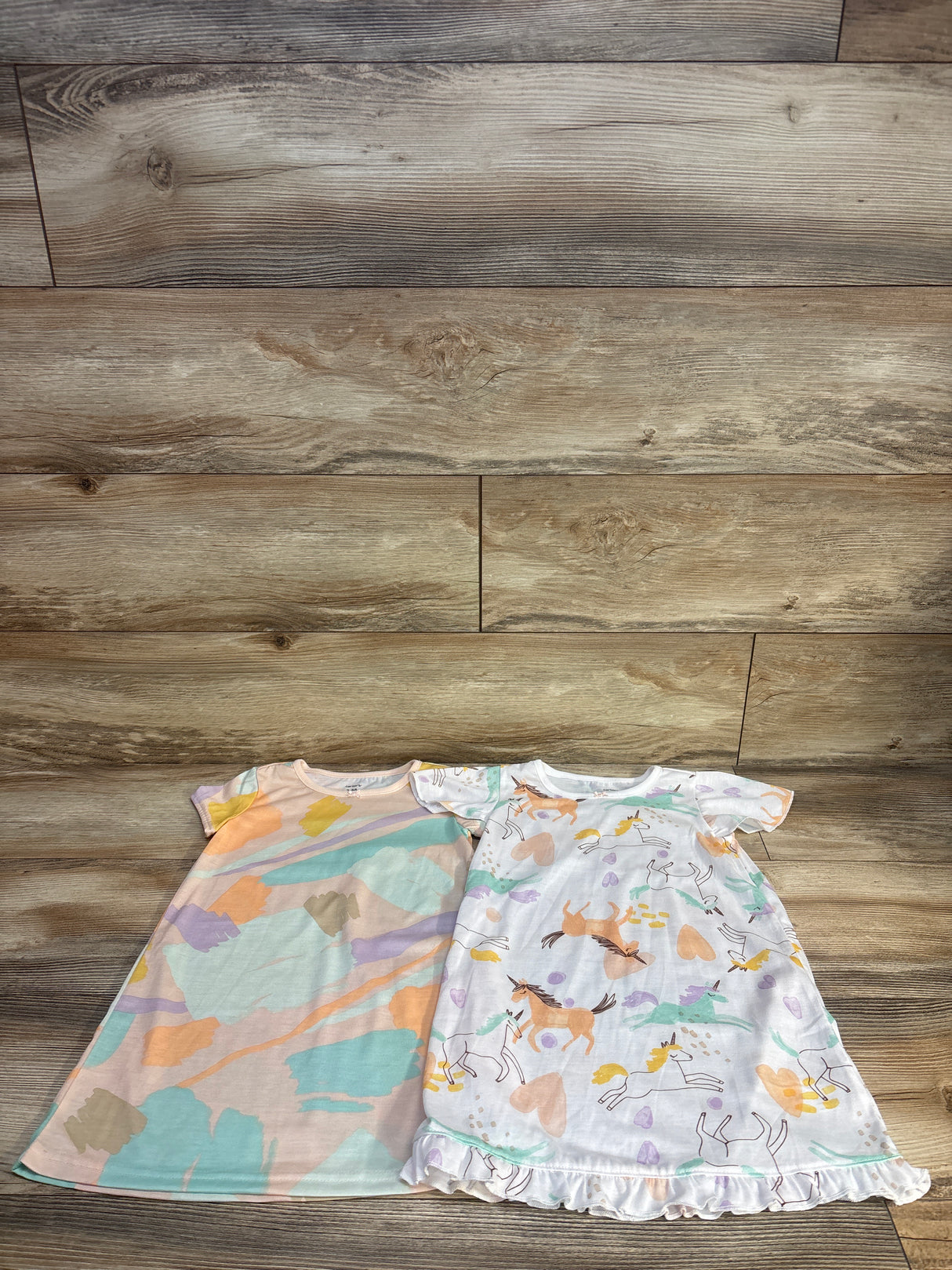 Carter's 2pk Loose Fit Night Gowns White sz 2-3T