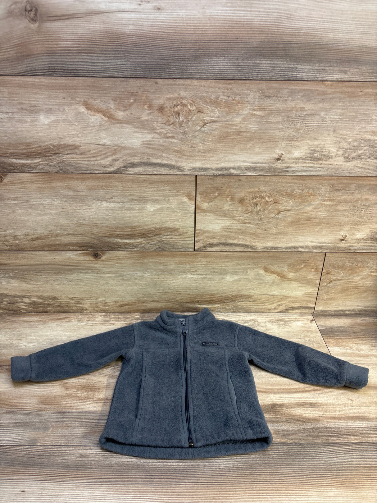 Columbia Fleece Full Zip Jacket Grey sz 2T