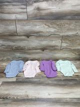 Carter's 4pk Pointelle Bodysuits Green sz Newborn