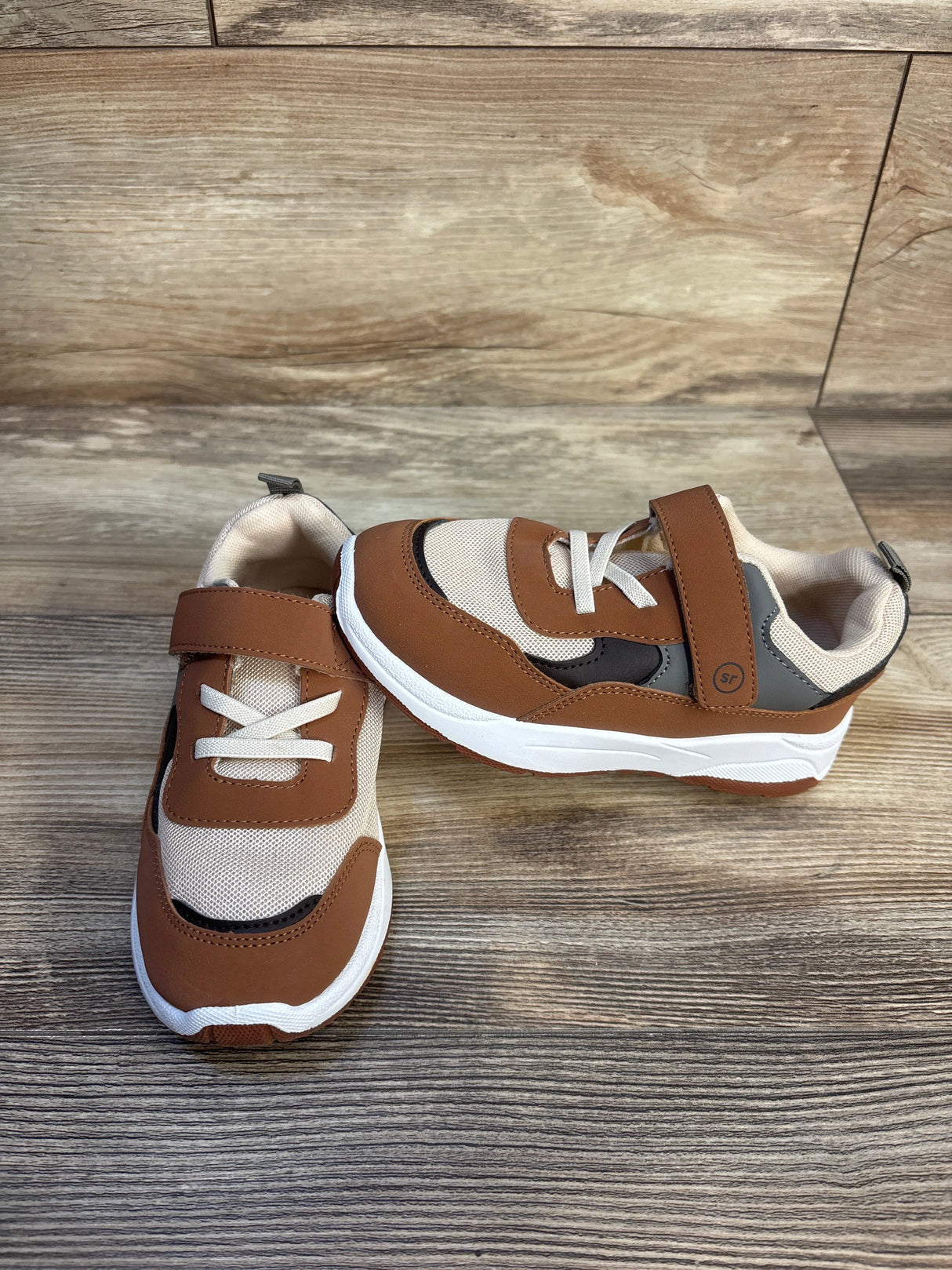 Munchkin by Stride Rite Bean Sneakers Brown sz 13c