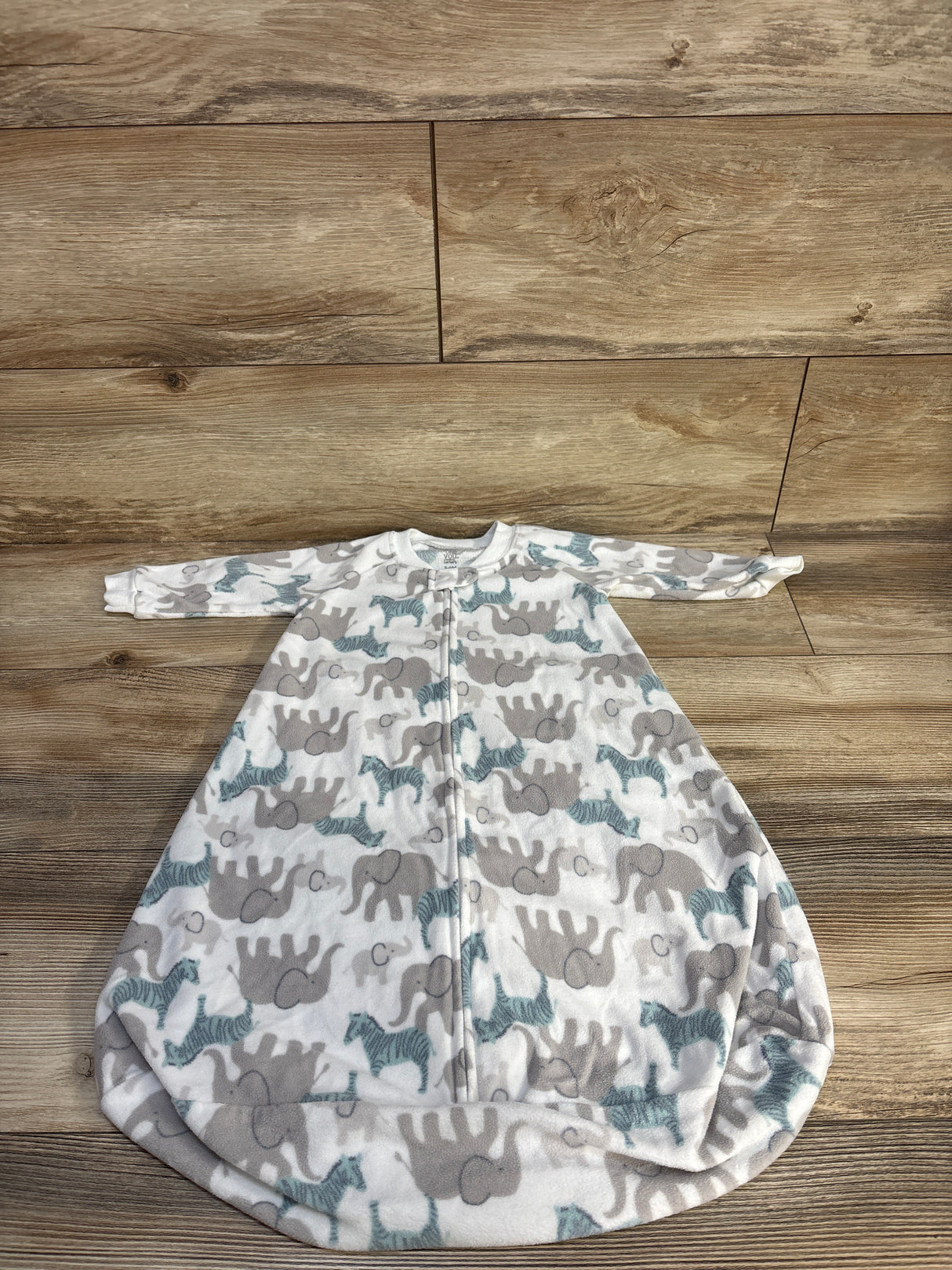 Just One You Elephant Sleep Sack White sz 3-6m