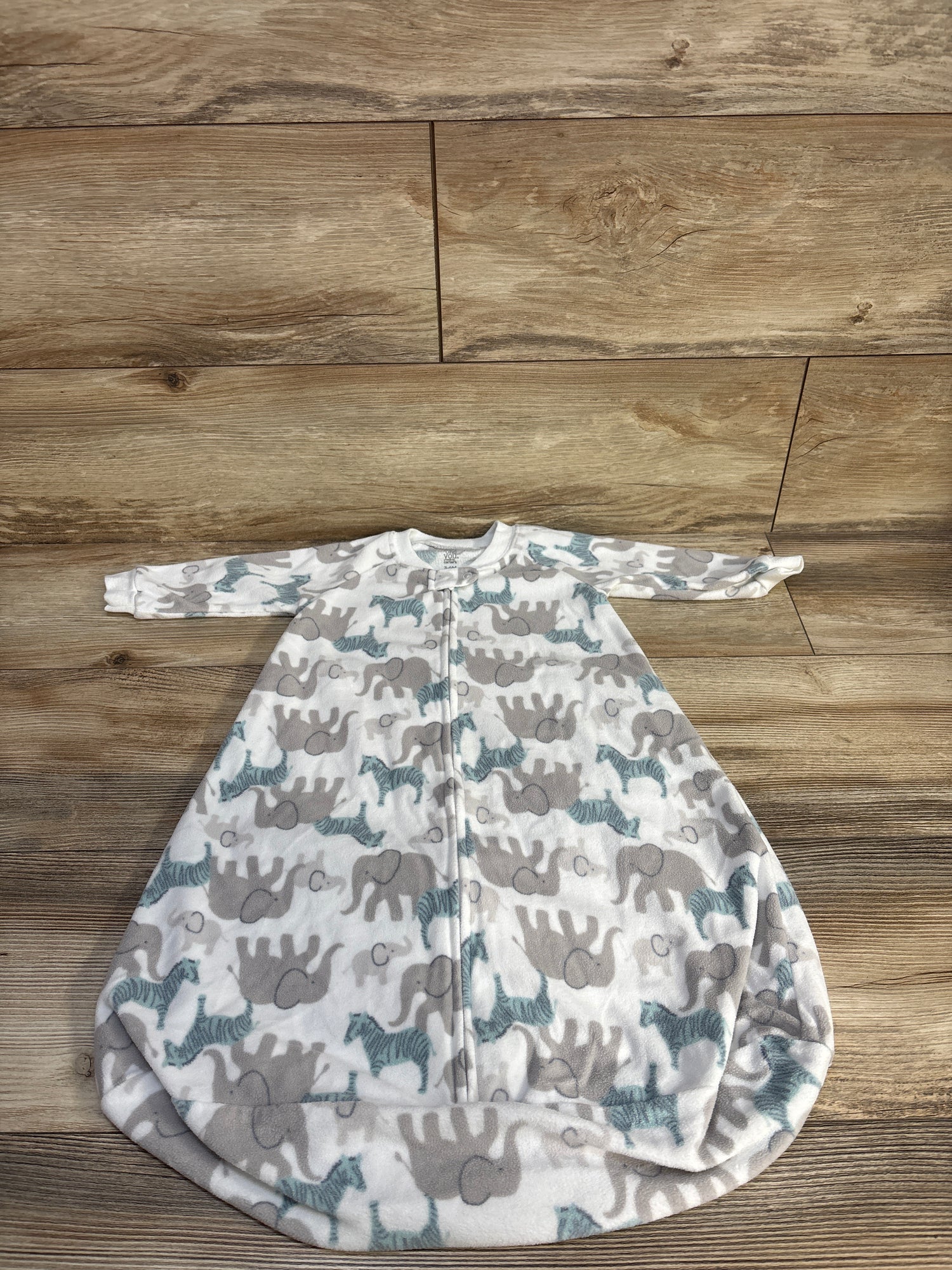 Just One You Elephant Sleep Sack White sz 3-6m