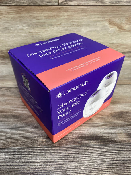 NEW Lansinoh Discreet Duo Wearable Breast Pump - Me n Mommy To Be