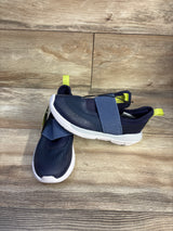 NEW All In Motion Silver Slip-On Sneakers Navy sz 1Y