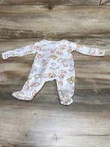 Just One You Floral Sleeper White sz Newborn