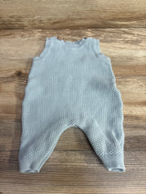 Just One You Chunky Knit Overalls Light Blue sz Newborn
