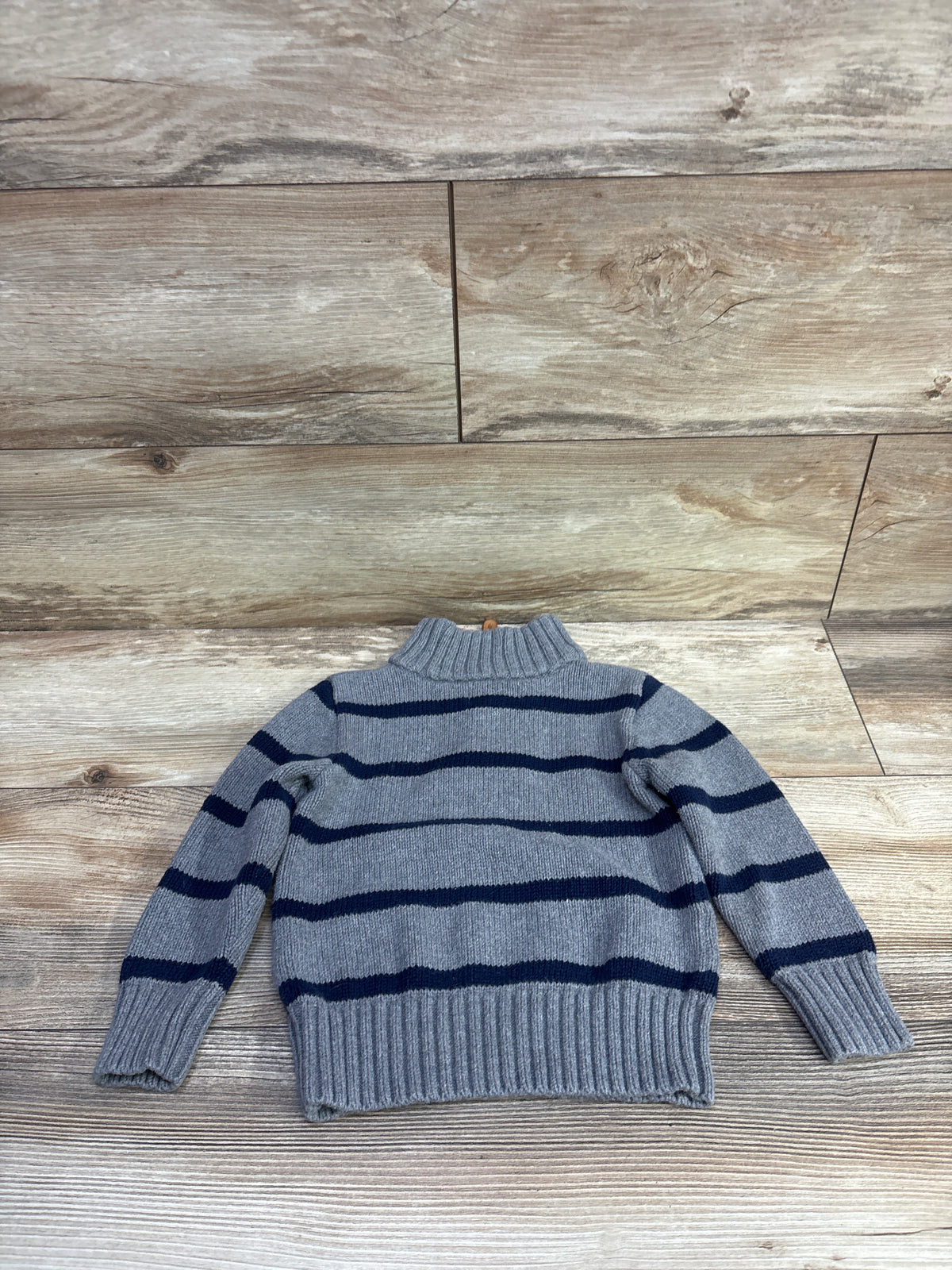 Polo Ralph Lauren Knit Quarter-Zip Sweater Grey sz 3T