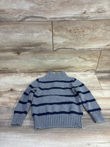 Polo Ralph Lauren Knit Quarter-Zip Sweater Grey sz 3T