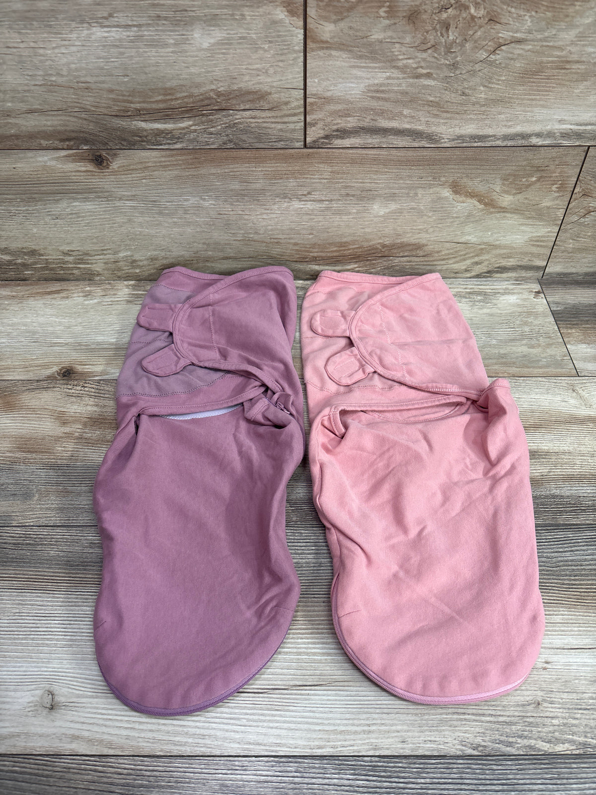 Mama Cheetah 2pk Organic Cotton Baby Swaddle Wraps Pink sz 0-3m
