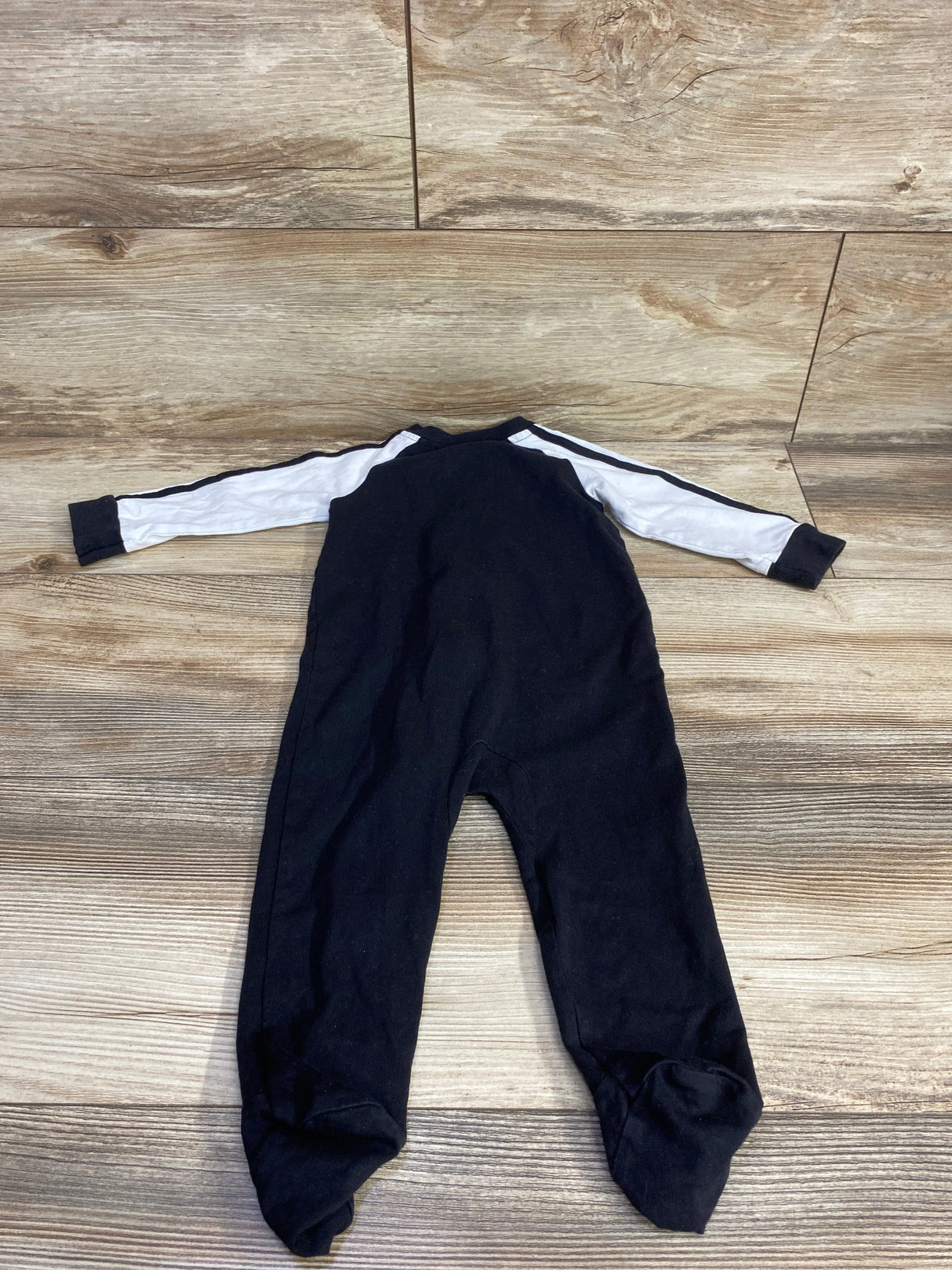 Adidas Pinstripe Sleeper Black sz 9m