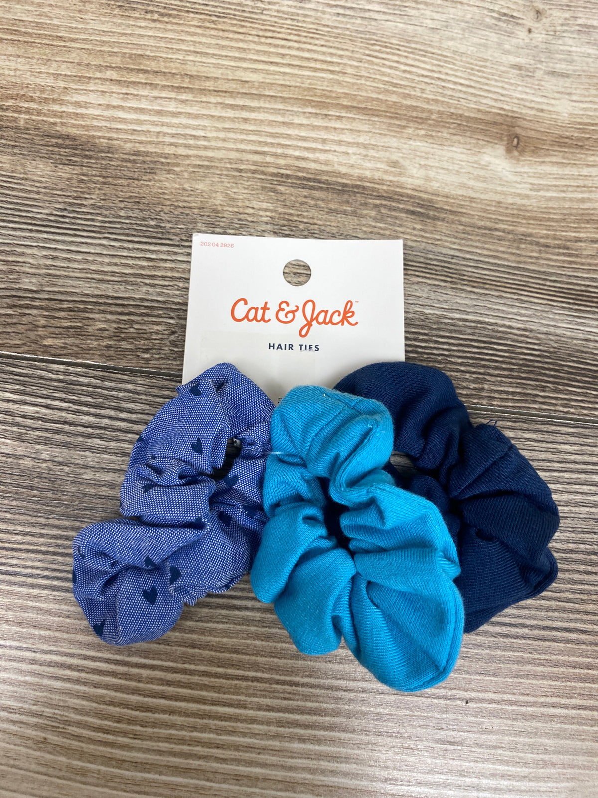 NEW Cat & Jack 3pk Hair Ties Blue