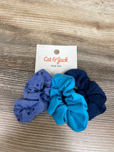 NEW Cat & Jack 3pk Hair Ties Blue