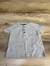 Simple Joys Henley Shirt Grey sz 18m