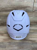 NEW Evoshield XVT 2.0 Matte Batting Helmet with Facemask White sz XS (6 1/2")