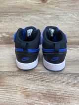 Nike Court Borough Mid 2 TD 'Black Game Royal' Sneakers sz 9c