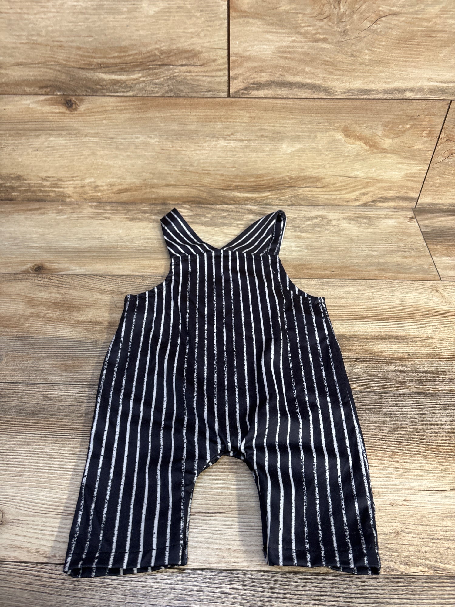 Crazyme Nightmare Before Christmas Jack Skellington Romper Black sz 18-24m*