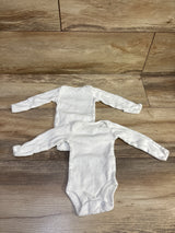 Child Of Mine 2pk Bodysuits White sz Preemie