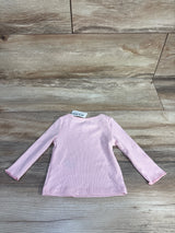 NEW Old Navy Long Sleeve Ribbed Knit Shirt Pink sz 0-3m
