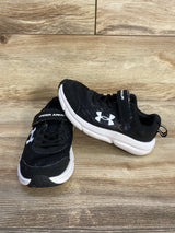 Under Armour Assert 10 AC PS Wide 'Black White' Sneakers sz 13c