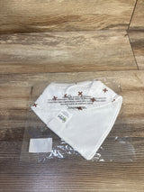 NEW Parker Baby Bandana Bib White