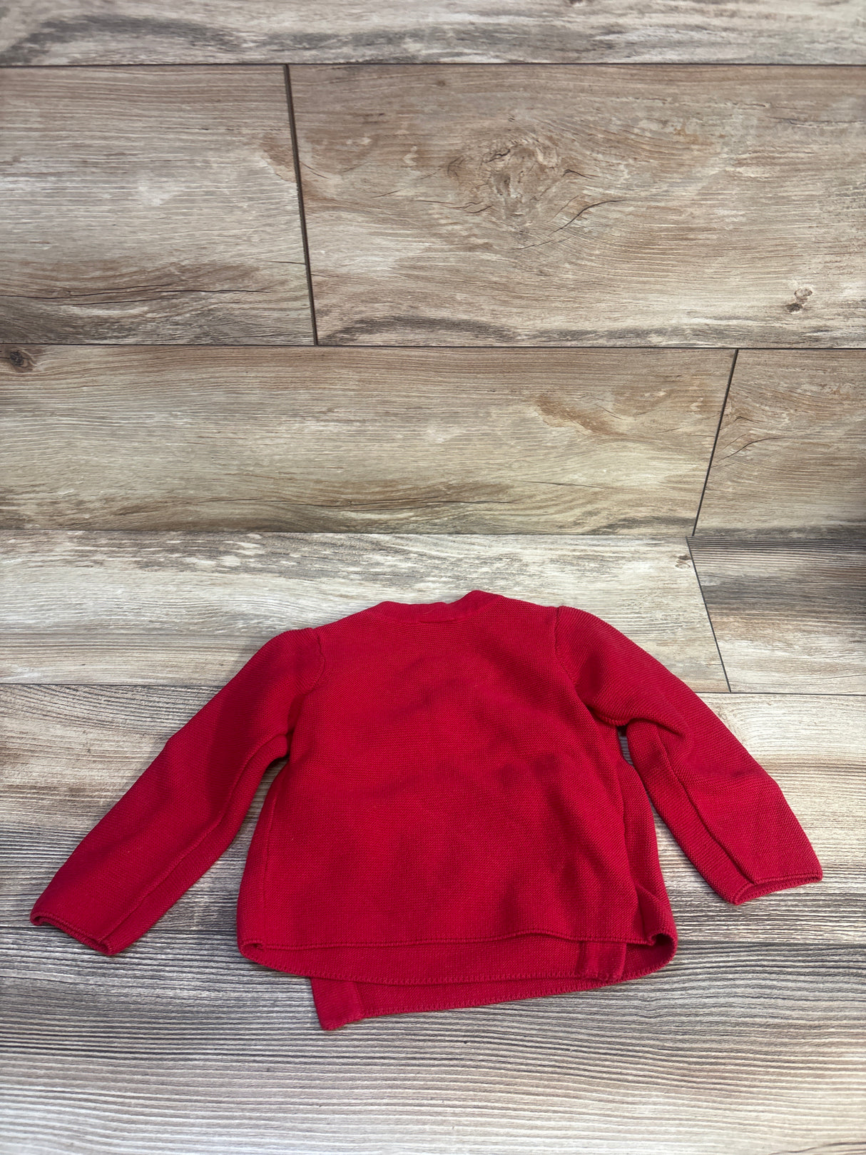 Hanna Andersson Wrap Cardigan Red sz 18-24m