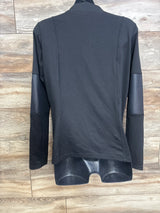 Isabel Maternity Active Side Zip Jacket Black sz XL