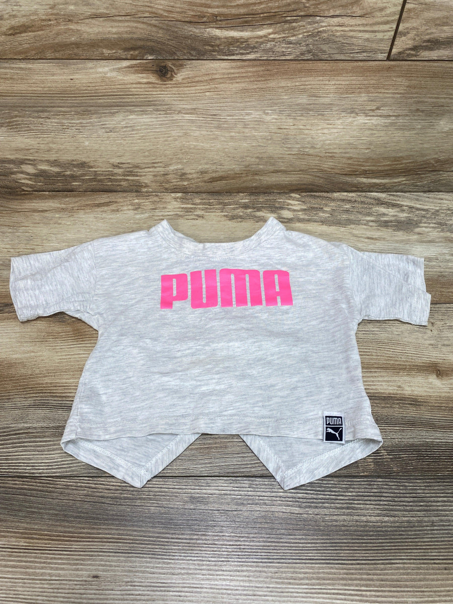 Puma Grey Logo Shirt sz 2T - Me 'n Mommy To Be