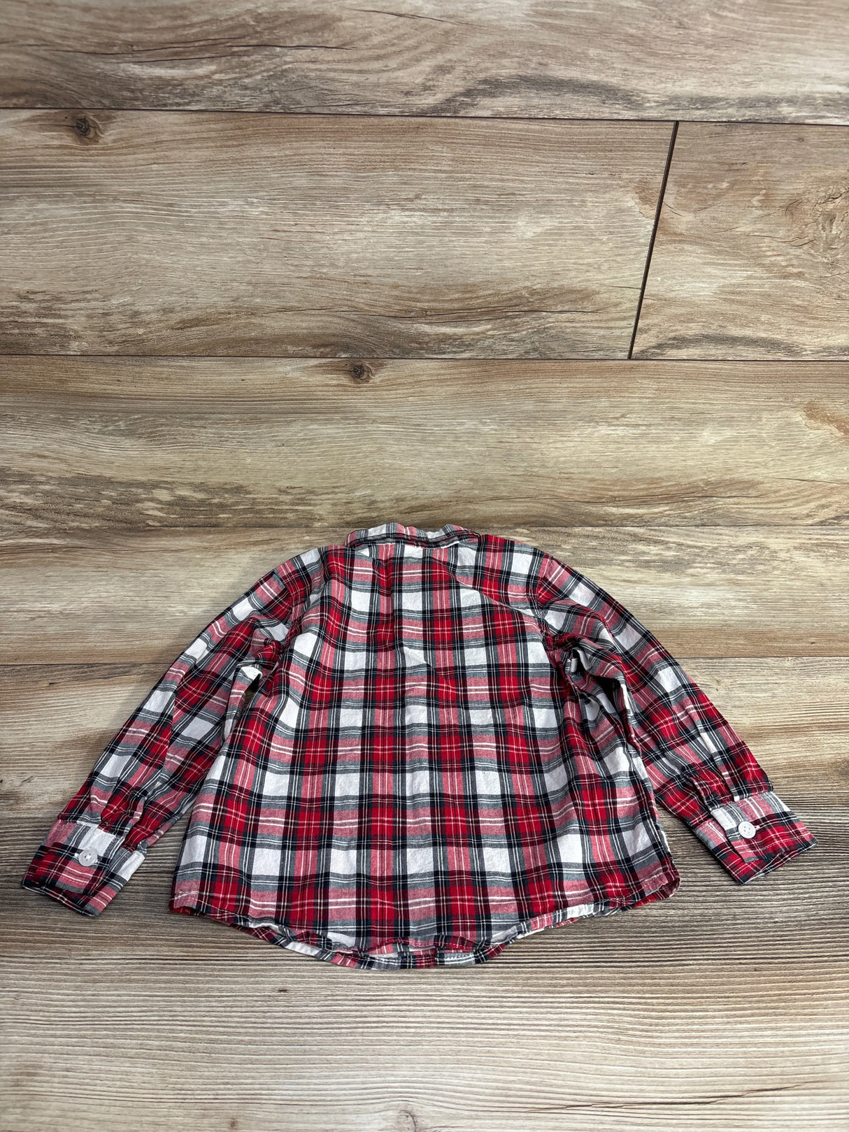 Old Navy Long Sleeve Plaid Flannel Red sz 3T