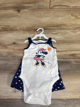 NEW Jumping Beans x Disney Minnie Mouse 4th of July Set White sz 18m