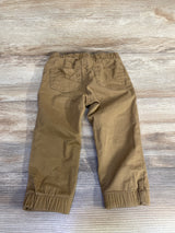 Cat & Jack Drawstring Jogger Pants Brown sz 18m