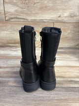 Bebe Nettie Round Toe High Boots Black sz 5c